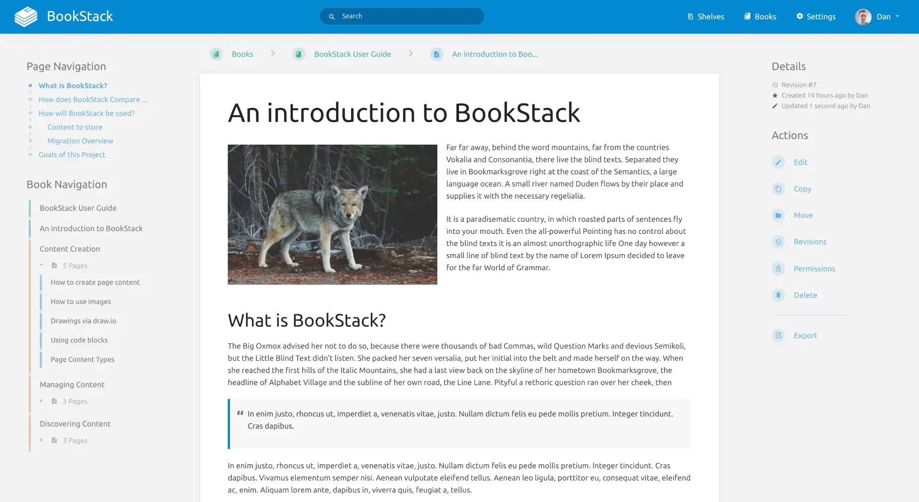 bookstack