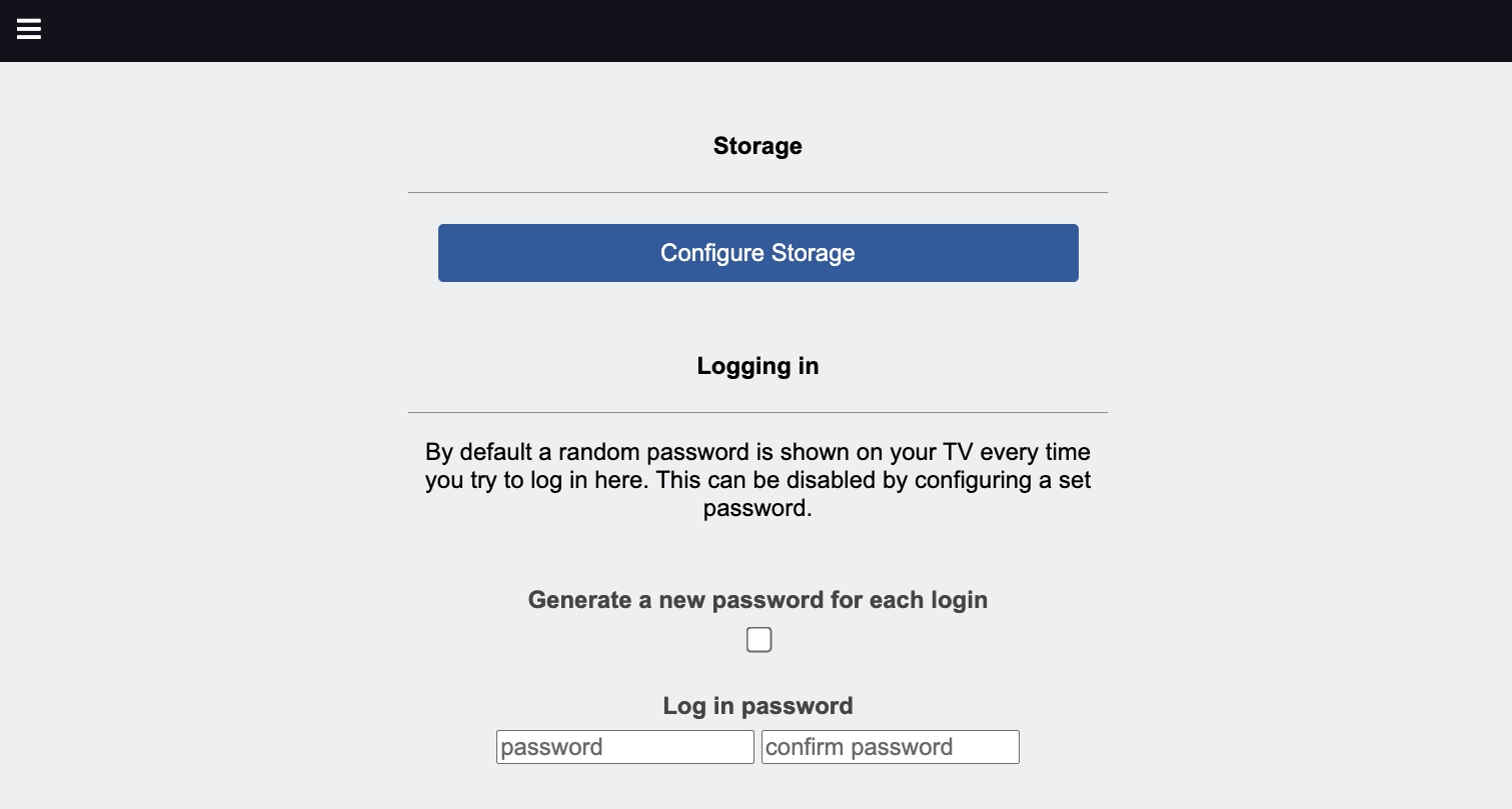 password