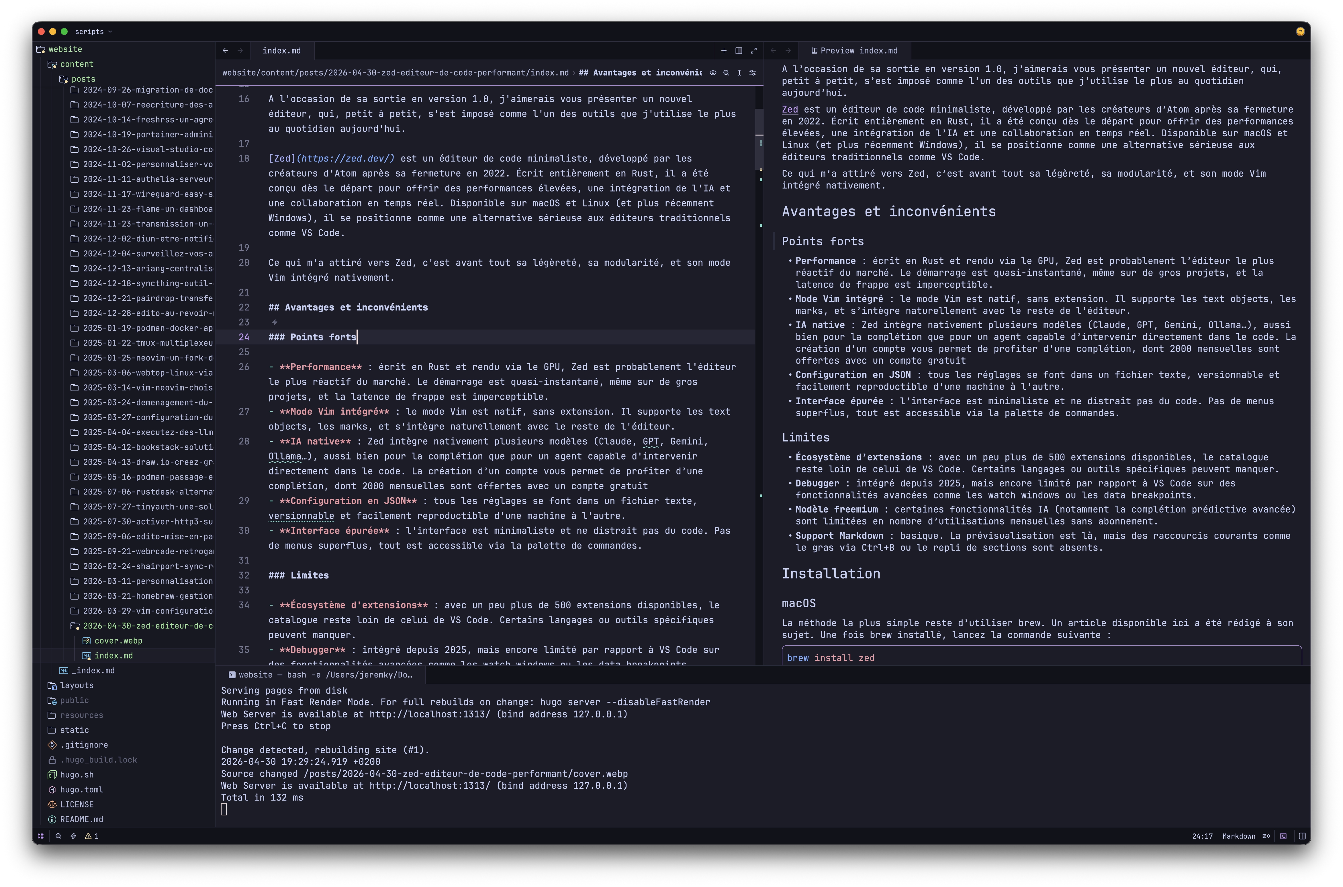 markdown