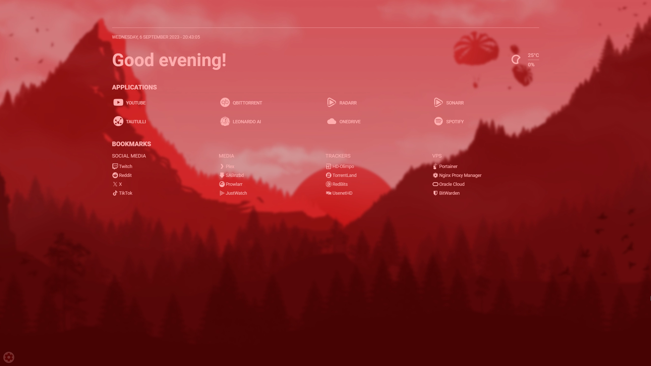 Flame : un Dashboard léger et efficace :: JeremKy.github.io